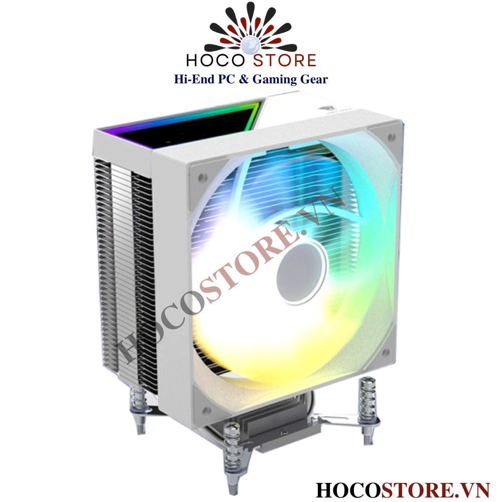 Tản Nhiệt Khí CPU Jungle Leopard KF400 RGB Màu TRắng
