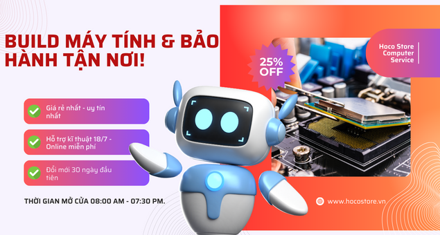 Dịch Vụ Lắp Ráp Máy Tính Tại Tân Bình | Bảo Hành Tận Nơi Miễn Phí | Sửa Chữa PC Tại HCM | Build PC Giá Rẻ | Hoco Store PC
