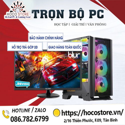 Mua Trả Góp Máy Tính Bàn Quận 10 Quận 11