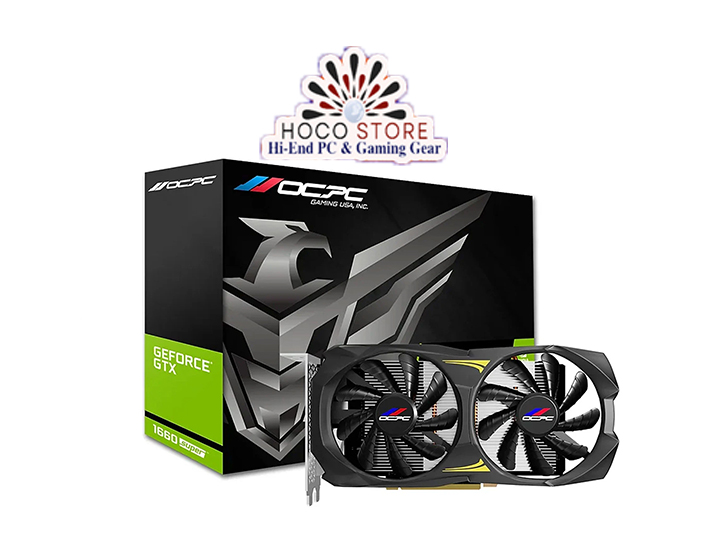 Card màn hình OCPC GTX 1660 SUPER XE 6GB GDDR6