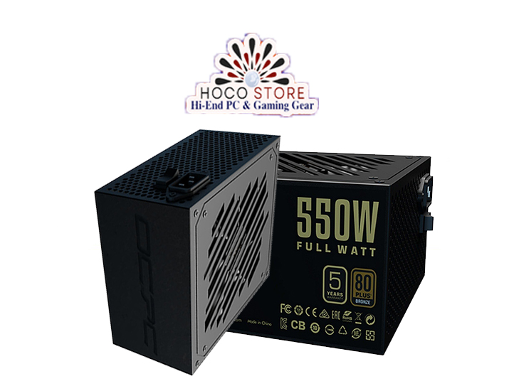 Nguồn máy tính OCPC ENERGIA BZ550 BRONZE 80 công suất 550W