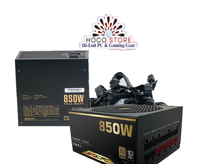 Nguồn máy tính OCPC ENERGIA GD850M GOLD 80 GEN5 công suất 850W
