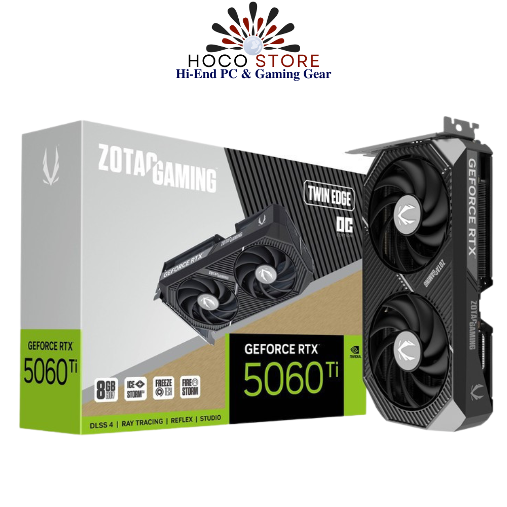 Card màn hình INNO3D GeForce RTX 5060Ti Twin X2 OC 16GB GDDR7