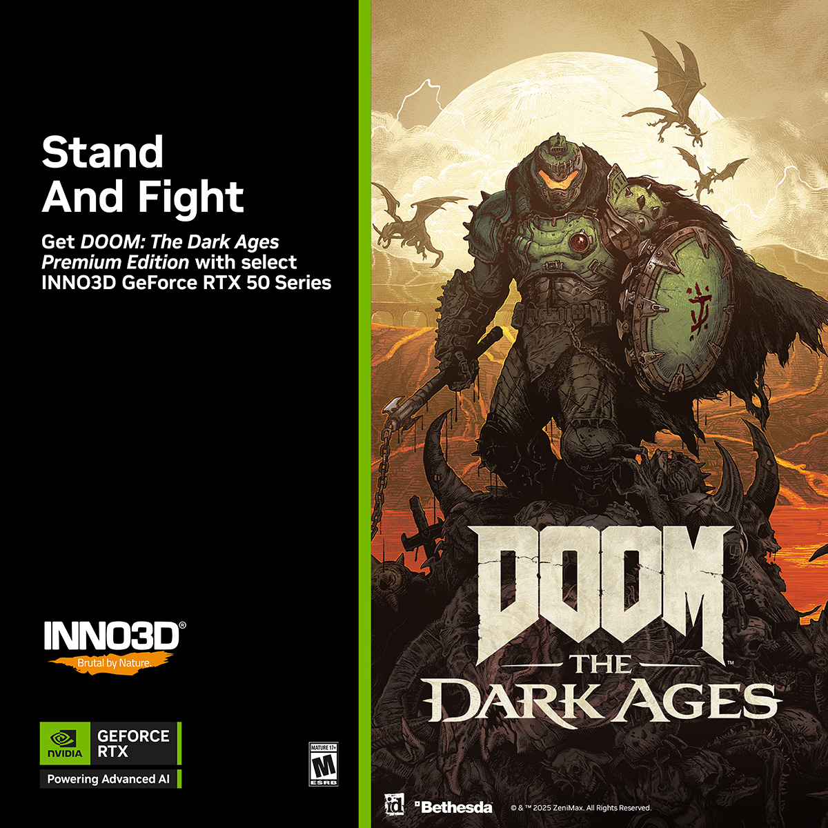 Hướng Dẫn Redeem Code DOOM: THướng Dẫn Redeem Code DOOM: The Dark Ages cho RTX 50 Serieshe Dark Ages cho INNO3D RTX 50 Series