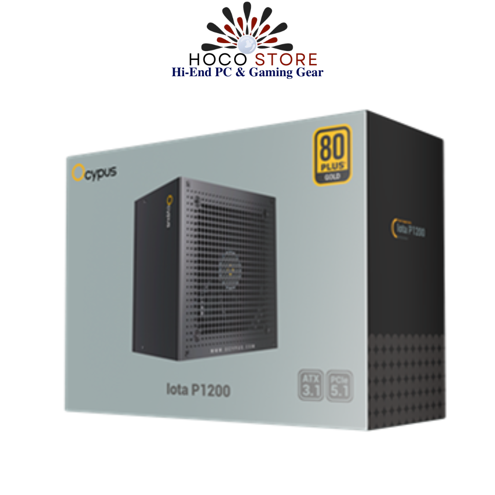 Nguồn Ocypus Iota P1200 1200W 80 PLUS Gold