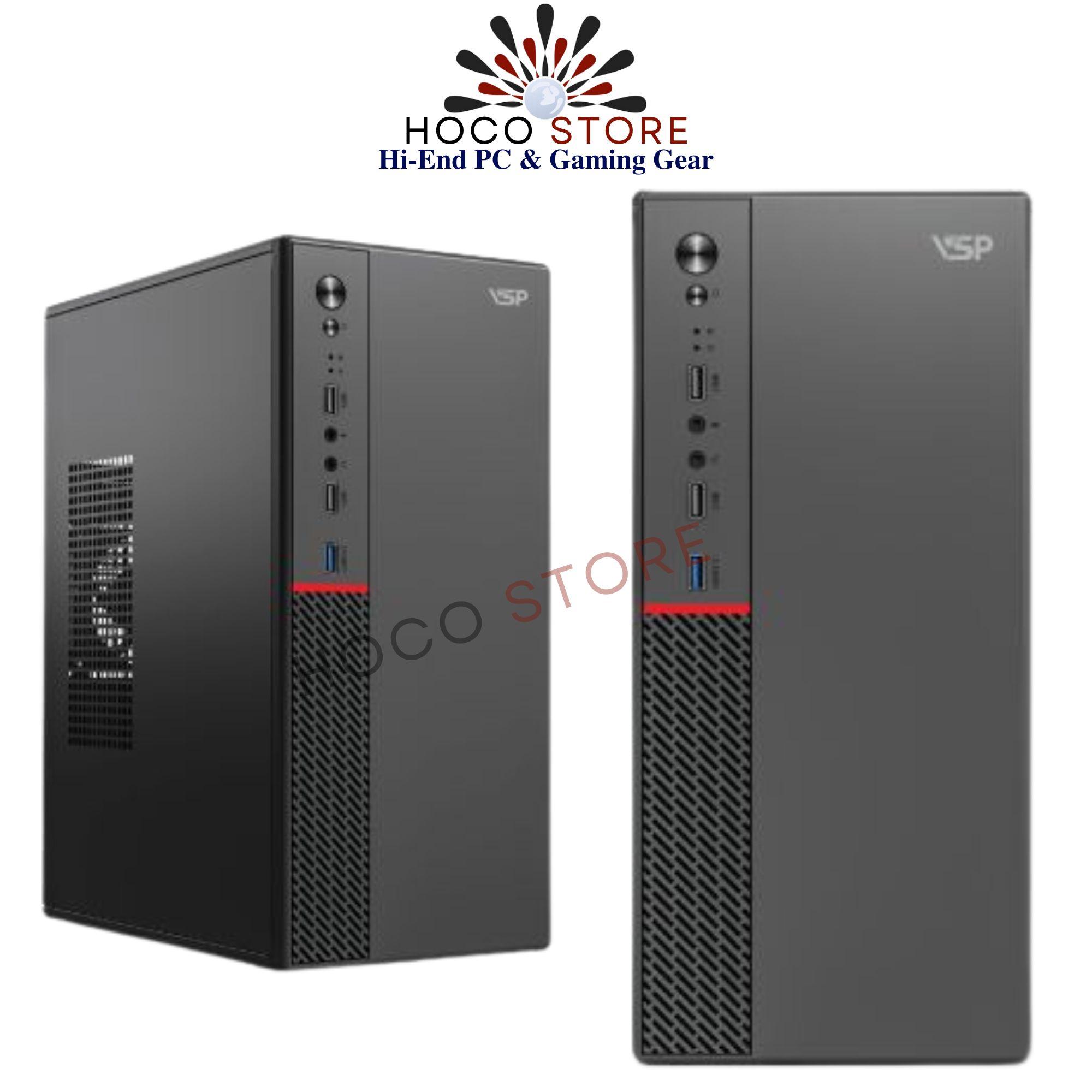 Vỏ Case Máy Tính VSP V2803 Đen Micro ATX USB3.0